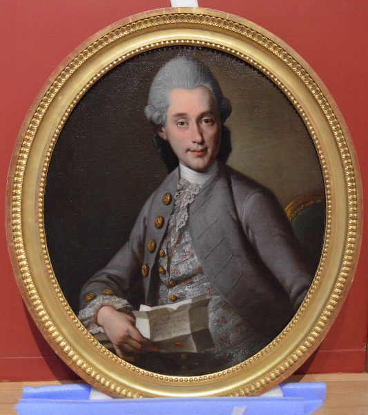 Monsieur Dahler, professeur à la cour, Johann Friedrich August Tischbein, 1980