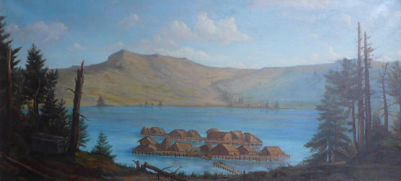 L'Age de la pierre polie ; Le lac du Bouchet aux temps préhistoriques_0