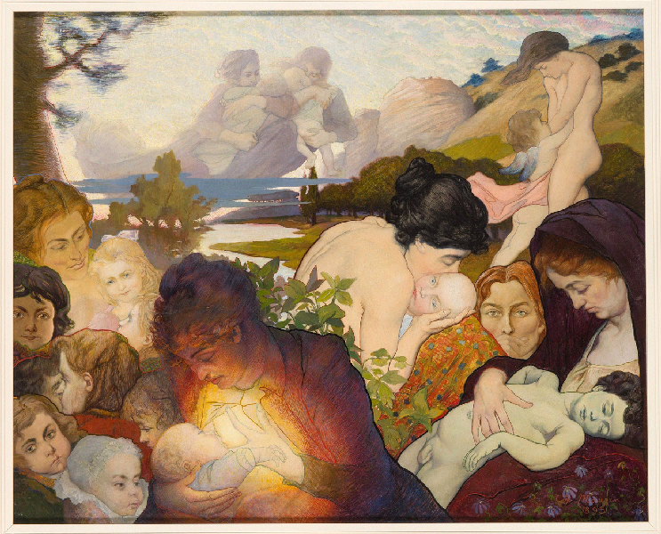 Maternité, Charles Maurin, 1893