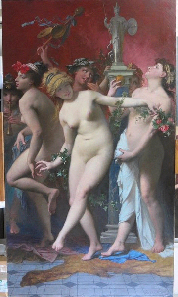 Vierges folles, Auguste Barthélémy Glaize, 1882