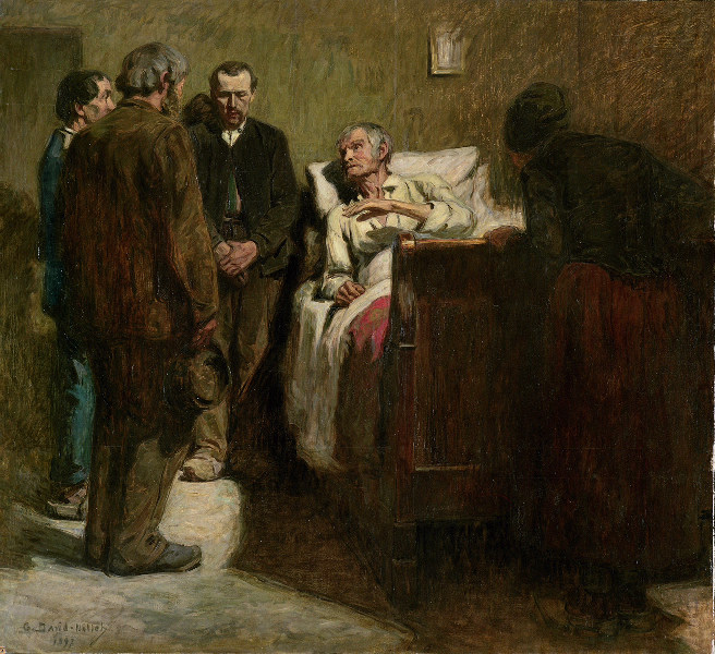 Le Laboureur et ses enfants, Germain David-Nillet, 1897