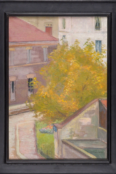 L'Arbre jaune, Charles Maurin, 3e quart 19e siècle