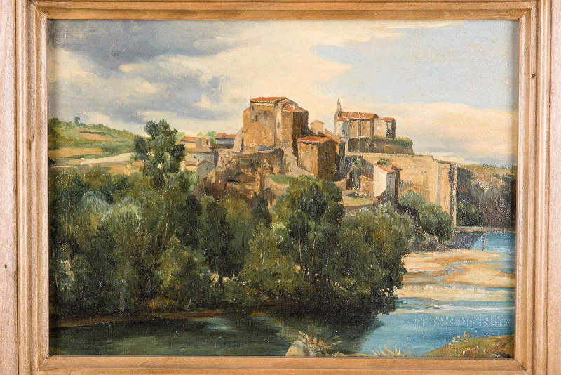 Vue de Vieille-Brioude, Alexandre Desgoffe, 1829