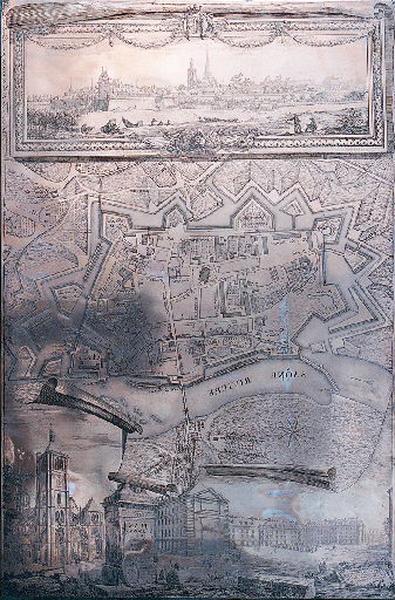 Plan d'Auxonne, Pierre Joseph Antoine, 1764