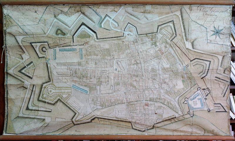 Plan parcellaire de la Ville d'Auxonne_0