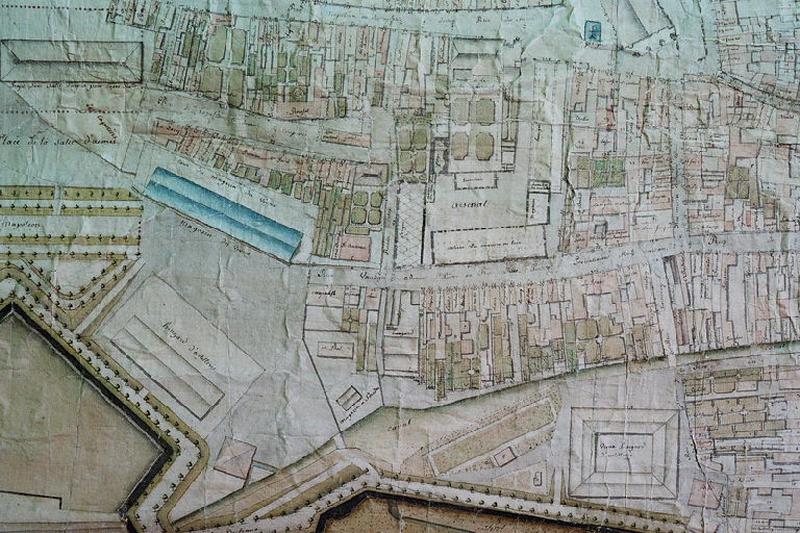 Plan parcellaire de la Ville d'Auxonne_1