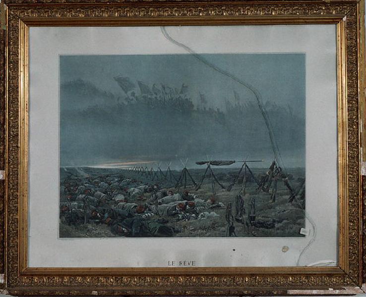 Le rêve, peint par Detaille_0