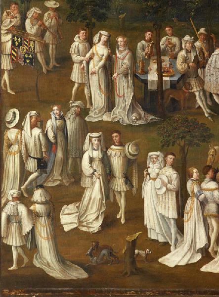 Fête champêtre à la cour de Philippe le Bon ; Jardin d'amour de Philippe le Bon (autre titre) ; Chasse à l'oiseau à la cour de Philippe le Bon (autre titre)_3