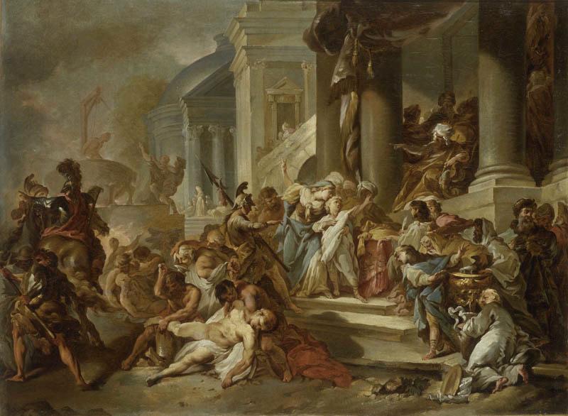 Antiochus Epiphane ordonne le massacre des Macchabées_0
