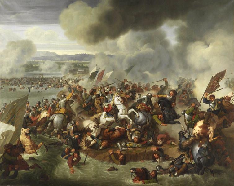 Le Passage du Rhin par l'armée française sous le commandement du Grand Condé (1672)_0
