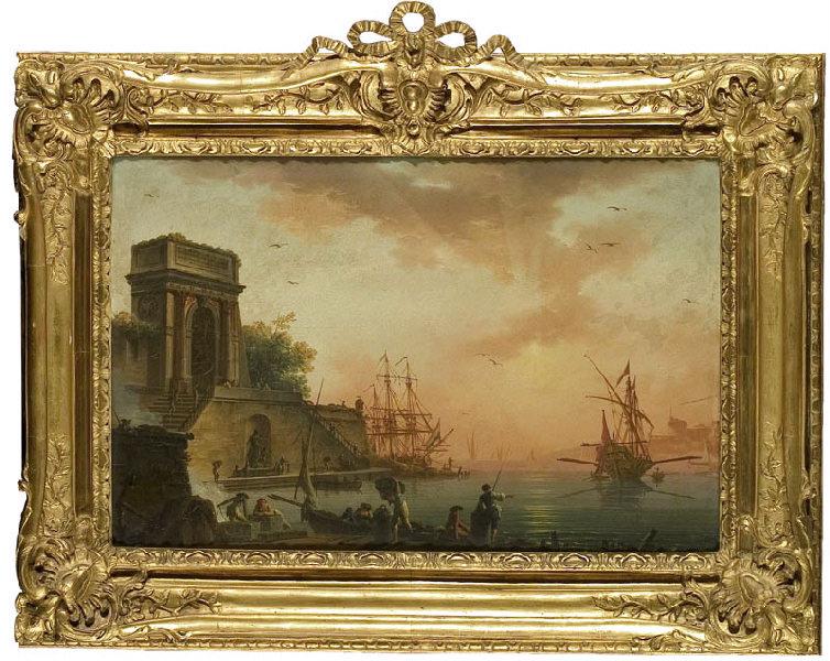 Marine au soleil couchant_1