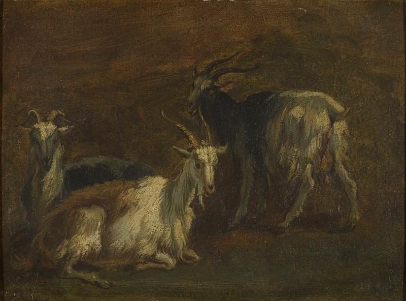 Chèvres, Jean-Baptiste Lallemand, 18e siècle