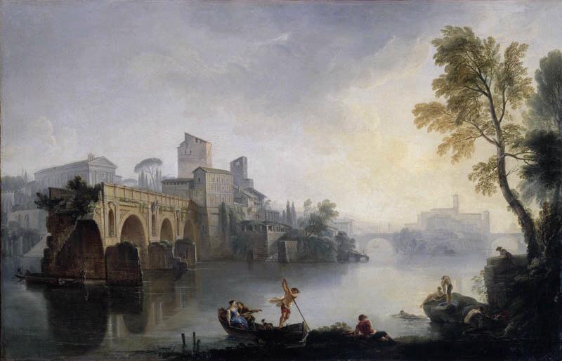 Le Ponte Rotto, Jean-Baptiste Lallemand, 2e quart 18e siècle, 3e quart 18e siècle