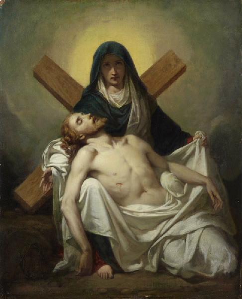 Pieta, Jean Raymond Hippolyte Lazerges, 1845
