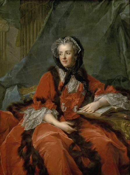 Portrait de la reine Marie Leczinska (copie d'après Nattier)_0