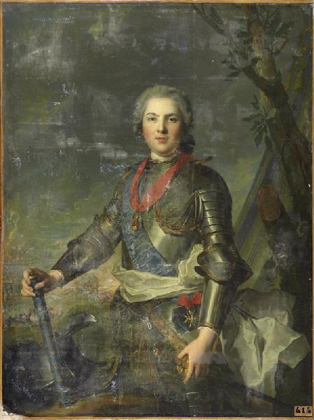 Portrait du Dauphin Louis (copie d'après Nattier), Жан-Марк Натье