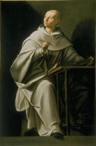 Saint Bernard écrivant_0