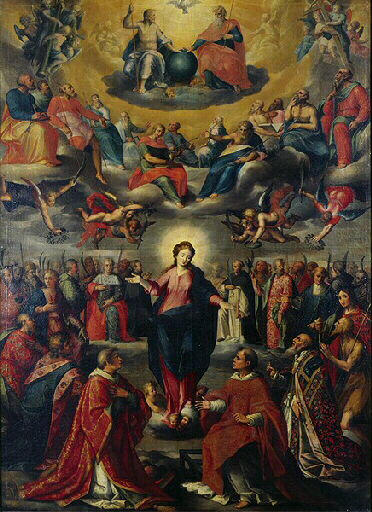 Triomphe de la Vierge dans le ciel_0
