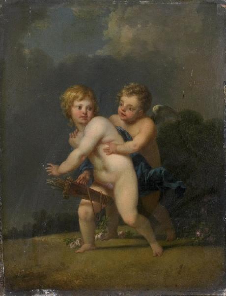 Amours combattant, Jacques Antoine Vallin, 4e quart 18e siècle, 1ère moitié 19e siècle