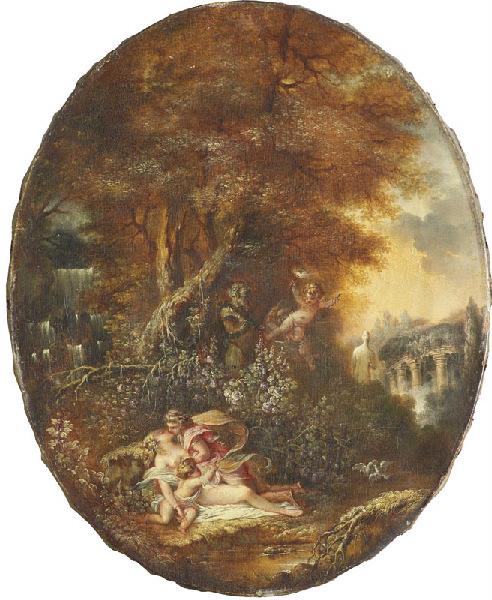 Vénus et Adonis, Jean-Frédéric Schall, 18e siècle