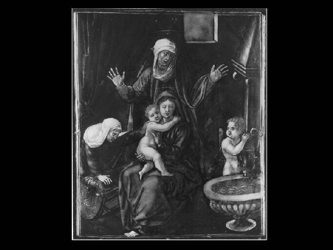 La Vierge et l'Enfant, sainte Anne, sainte Elisabeth et saint Jean-Baptiste_0