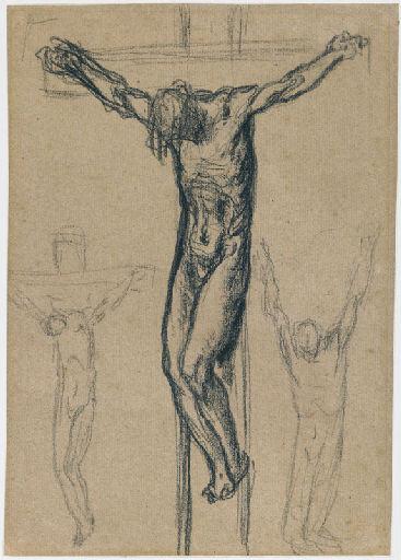 Christ en croix, Jean-François Millet, 1863,1864