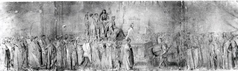 Carton pour 'Le Triomphe de Pétrarque'_0