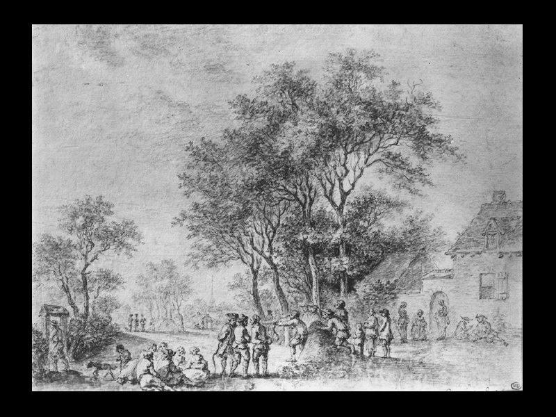 Tir à l'arc, Aignan Thomas Desfriches, 1758