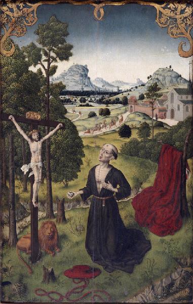 Saint Jérôme pénitent (copie d'après Albrecht Bouts)_0