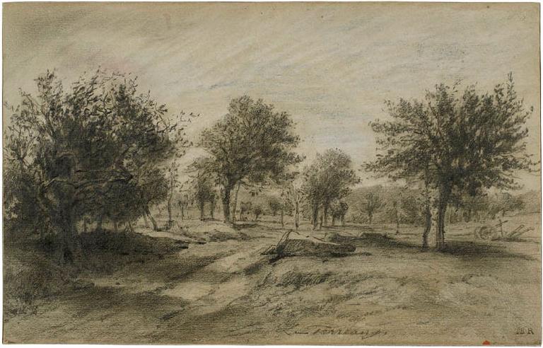 Les Terreaux, Théodore Rousseau, 1831,1834