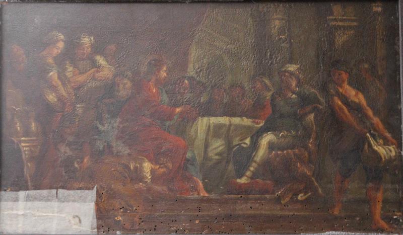 Jésus chez Simon le Pharisien, Franz Anton Kraus, 2e quart 18e siècle
