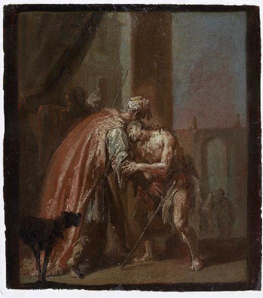 Le Retour de l'Enfant Prodigue, Franz Anton Kraus, 2e quart 18e siècle