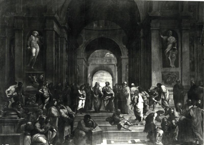 L'Ecole d'Athènes (copie d'après Raphaël)_0