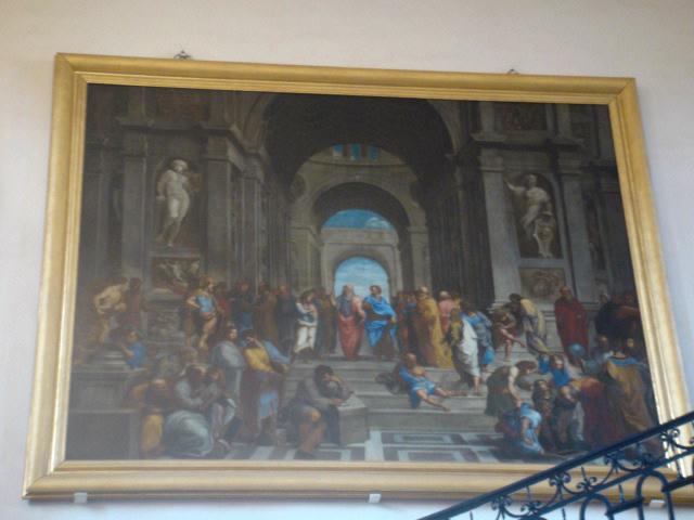 L'Ecole d'Athènes (copie d'après Raphaël)_1