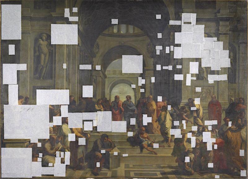 L'Ecole d'Athènes (copie d'après Raphaël)_0