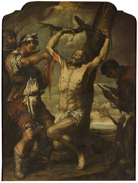 Le Martyre de saint Barthélemy (copie d'après Ribera)_0