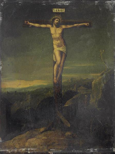 Le Christ en Croix (copie d'après Venusti), Marcello Venusti, 17e siècle