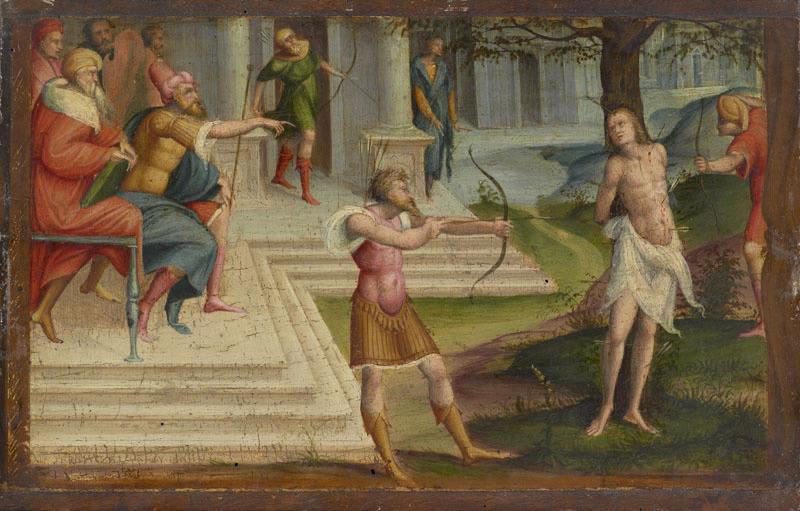 Le Martyre de saint Sébastien, Gaudenzio Ferrari, 16e siècle