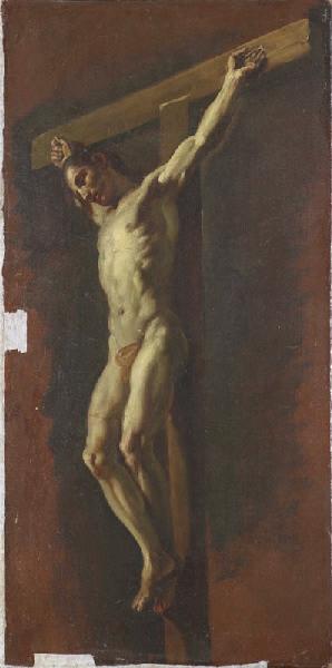 Etude pour un Christ en Croix, Corrado Giaquinto, 18e siècle