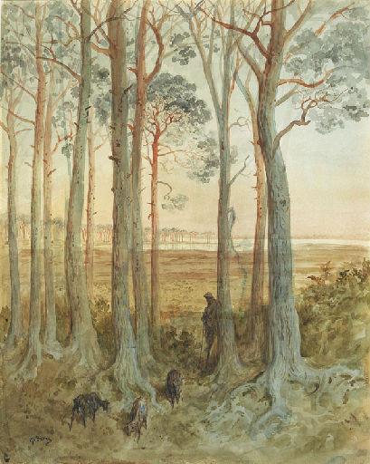 Berger gardant son troupeau_0