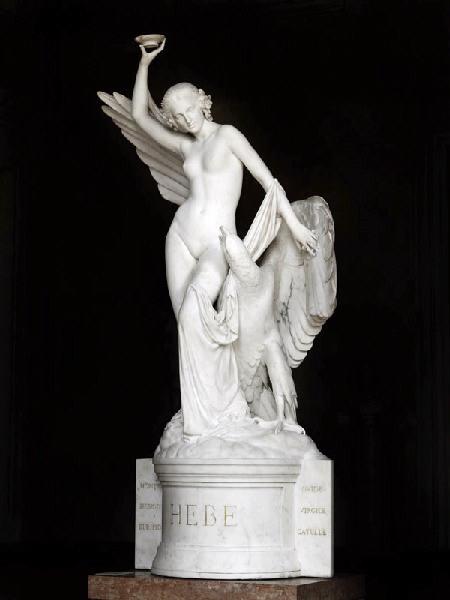 Hébé et l'Aigle de Jupiter, François Rude, 1847,1855,1855,1857