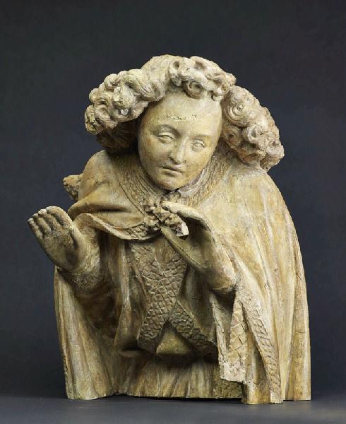 Ange deuillant (moulage d'après Claus Sluter), Claus Sluter, 1880