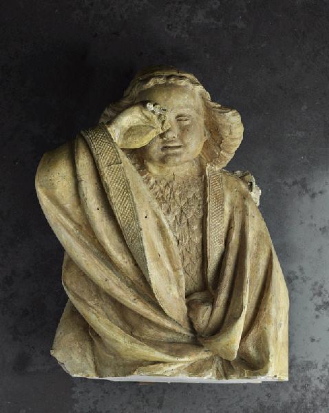 Ange deuillant (moulage d'après Claus Sluter), Claus Sluter, 1880