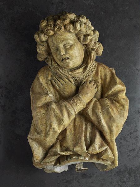 Ange deuillant (moulage d'après Claus Sluter), Claus Sluter, 1880