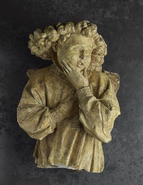 Ange deuillant (moulage d'après Claus Sluter), Claus Sluter, 1880