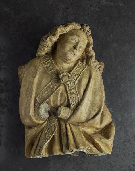 Ange deuillant (moulage d'après Claus Sluter), Claus Sluter, 1880