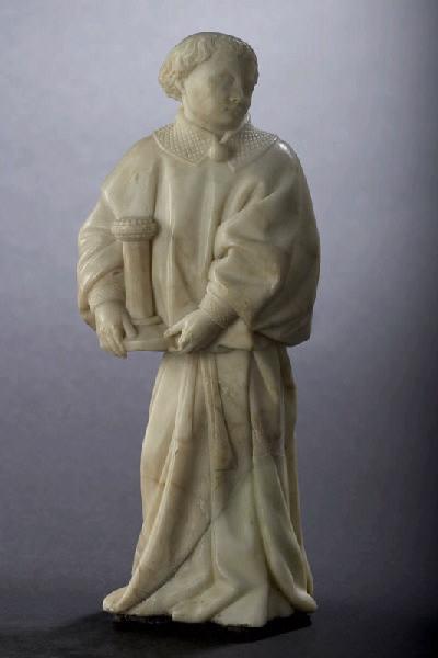 Tombeau de Jean sans Peur : Pleurant n° 42a, Jean de La Huerta, 1443,1445,1466,1470