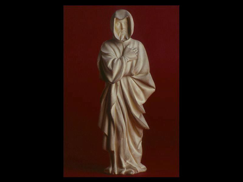 Tombeau de Philippe le Hardi : Moulage du pleurant n° 38_4