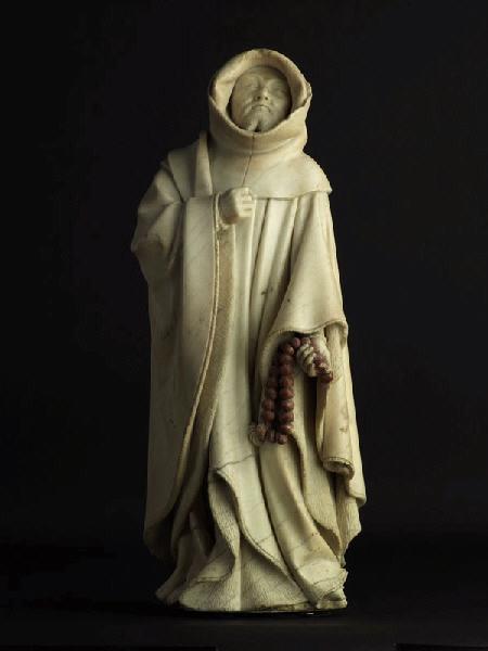 Tombeau de Philippe le Hardi : Pleurant n° 27, Claus Sluter, 1404,1406,1410