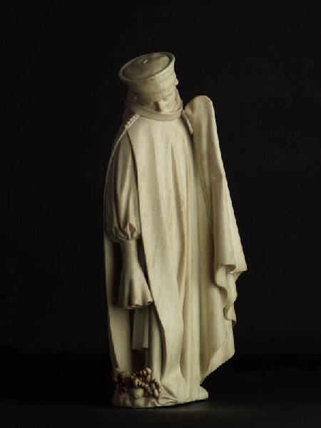 Tombeau de Philippe le Hardi : Pleurant n° 30, Claus Sluter, 1404,1406,1410